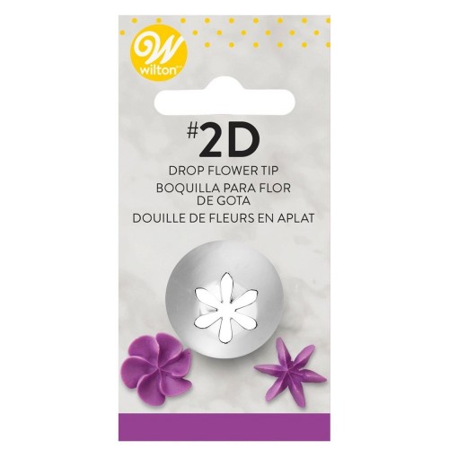 Wilton Decorating Tip 2D Dropflower Carded
