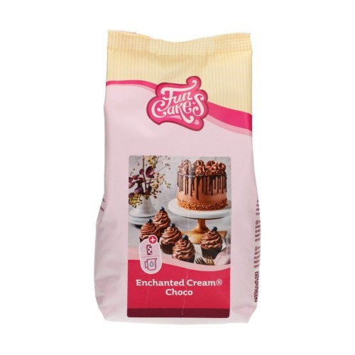 SLEVA: FunCakes Enchanted Choco Cream - bílkový krém čokoládový - 450g