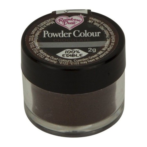 Rainbow Dust Powder Colour - Chocolate 2.5g