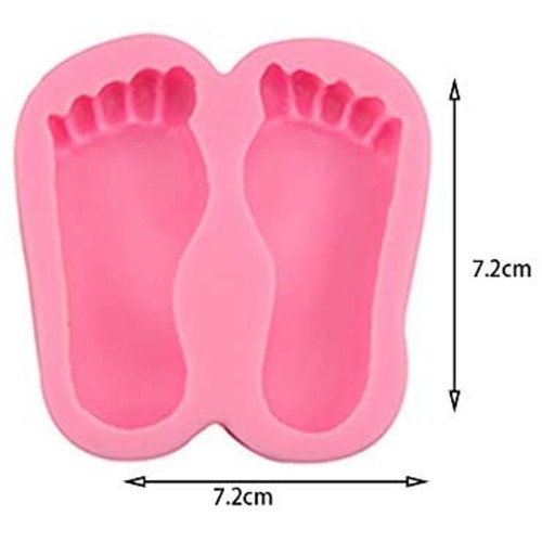 Silikonform 3D - Füße / Beine