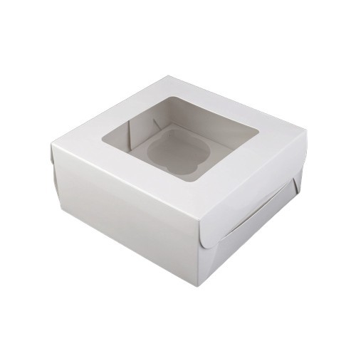 Krabica na muffiny s okienkom - 4 - 16 x 16cm
