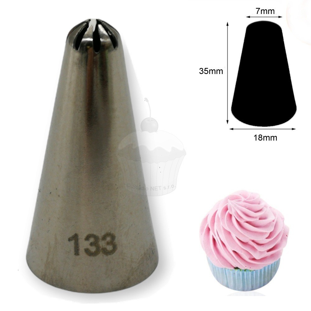 Cake decorating piping tip 133