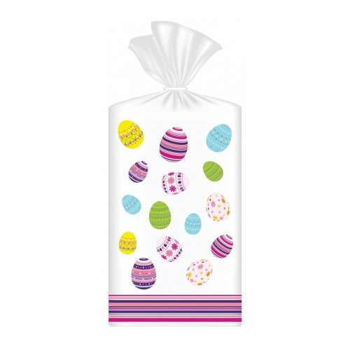 Cellophane bag - Easter eggs - 18x30cm - 10pcs