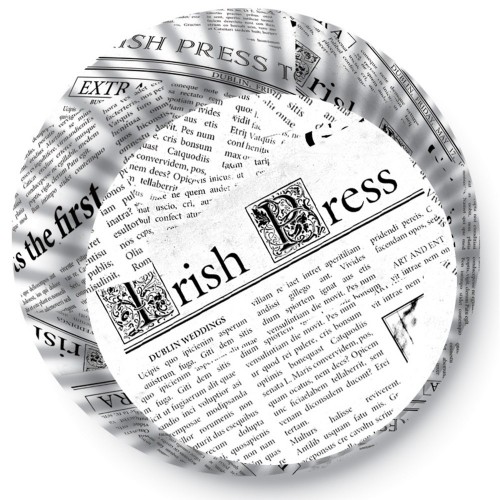 Pastry baskets - newspaper - 50 pieces