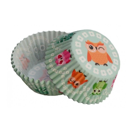 Pastry baskets - winking owl - 50 pcs