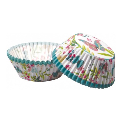 Pastry baskets - spring butterfly - 50 pieces