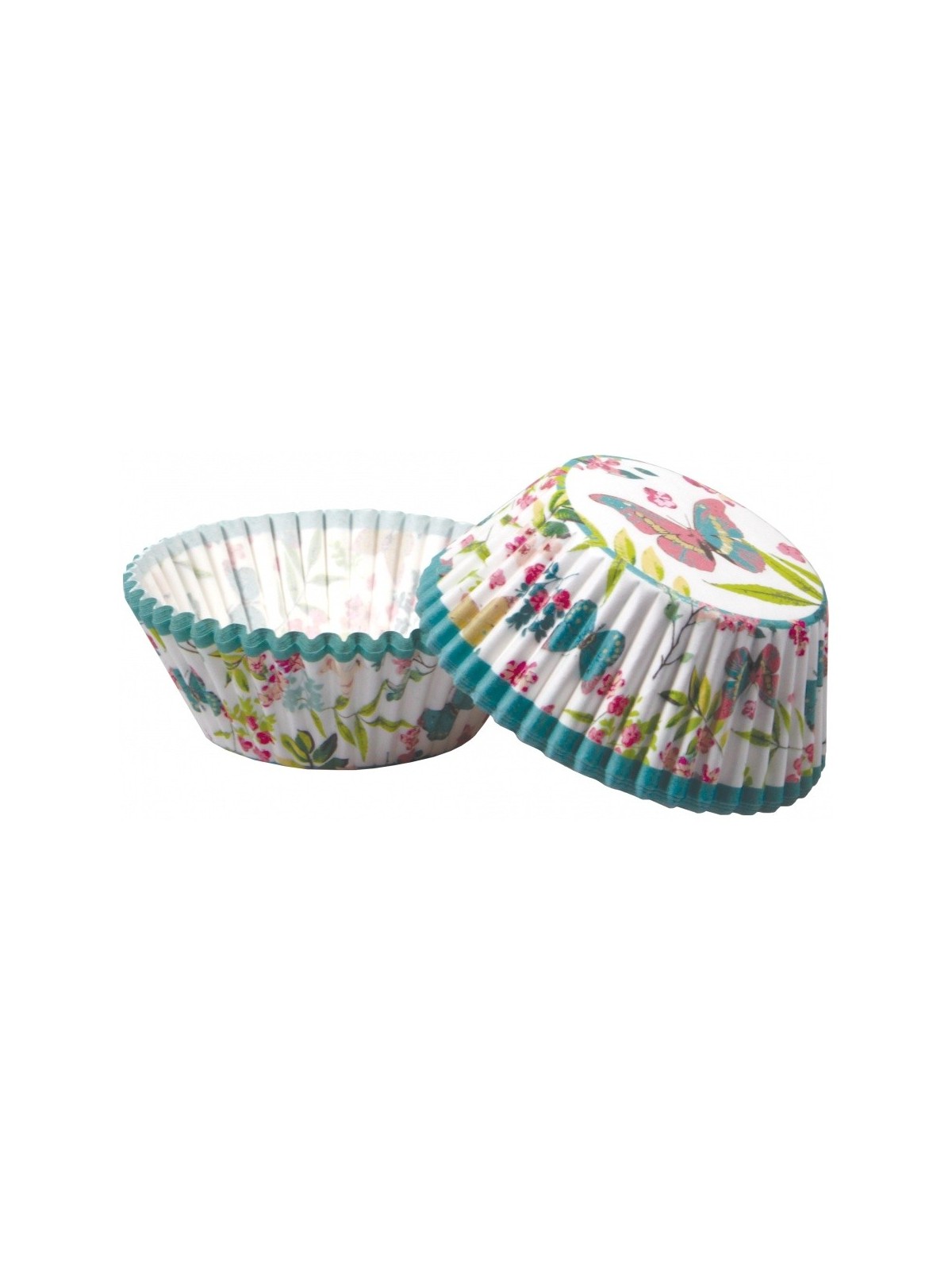 Pastry baskets - spring butterfly - 50 pieces