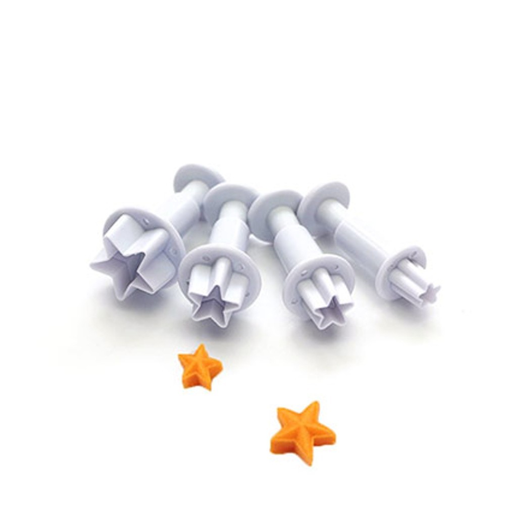 Highlighter - mini stars - 4pcs