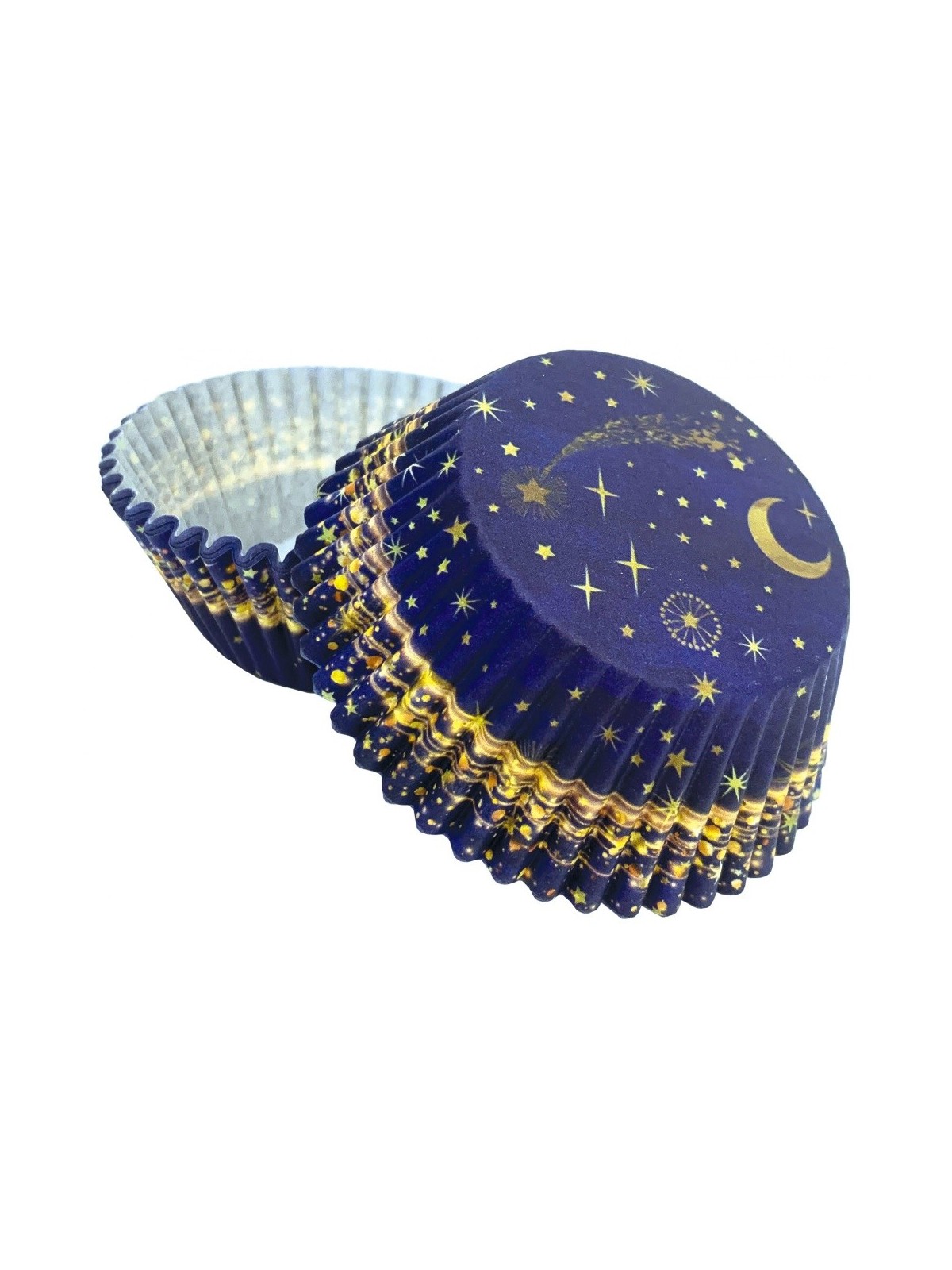 Pastry baskets - night sky - 50 pcs