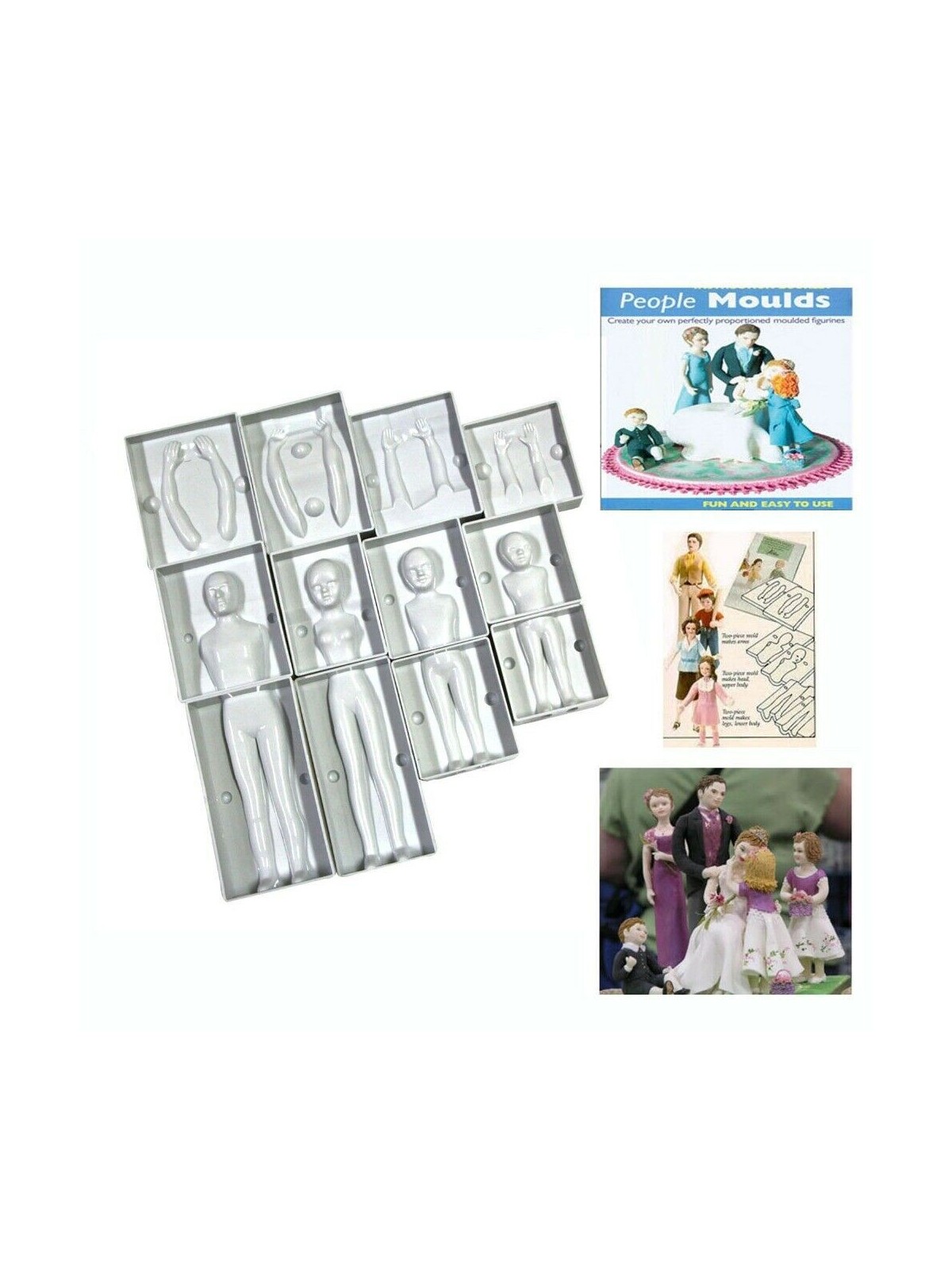 Plastic molds Figure - 2 + 2