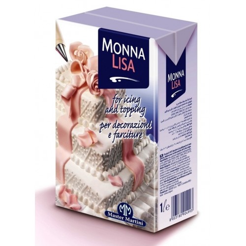 Monna Lisa - modeling sweetened whipped cream 1 liter