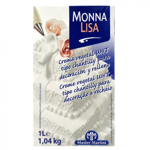 Monna Lisa - modellierte gesüßte Schlagsahne 1l