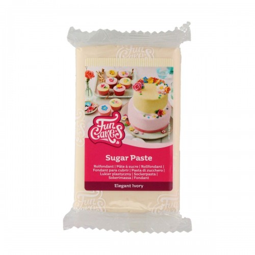 FunCakes polevový fondán - Elegantný Ivory - elegantná slonová kosť - 250g