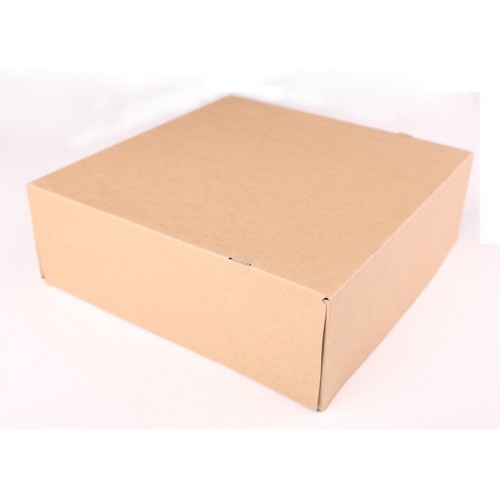 Cake boxes KRAFT 28x28x10cm / 10pcs