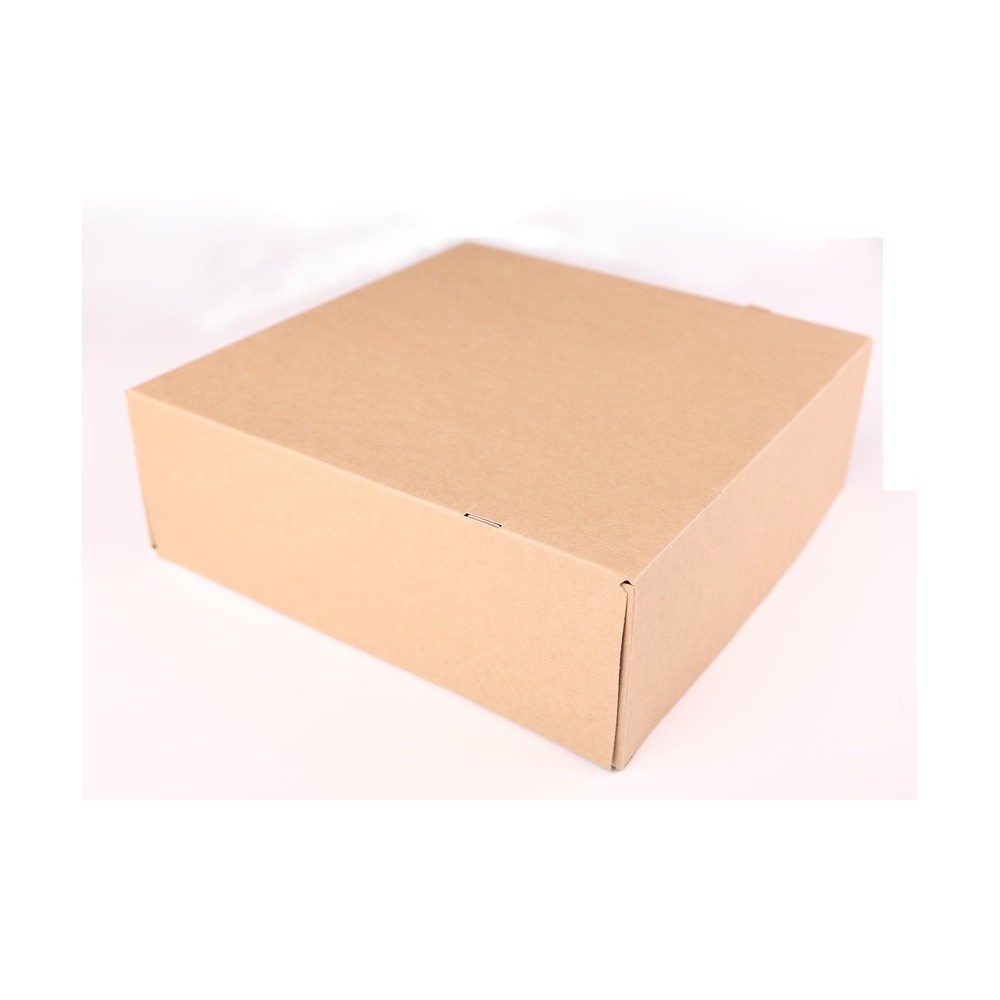 Cake boxes KRAFT 28x28x10cm / 10pcs