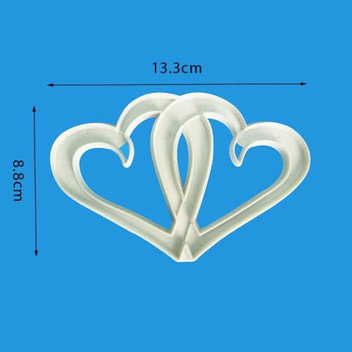 Heart-shaped cookie cutter