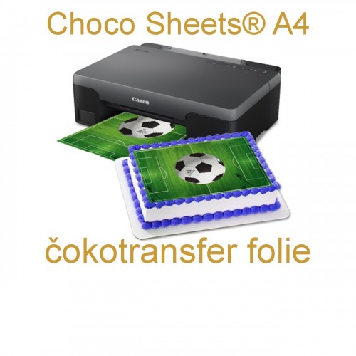 Choco Sheets® Arkusze czekoladowego papieru do przenoszenia formatu A4.