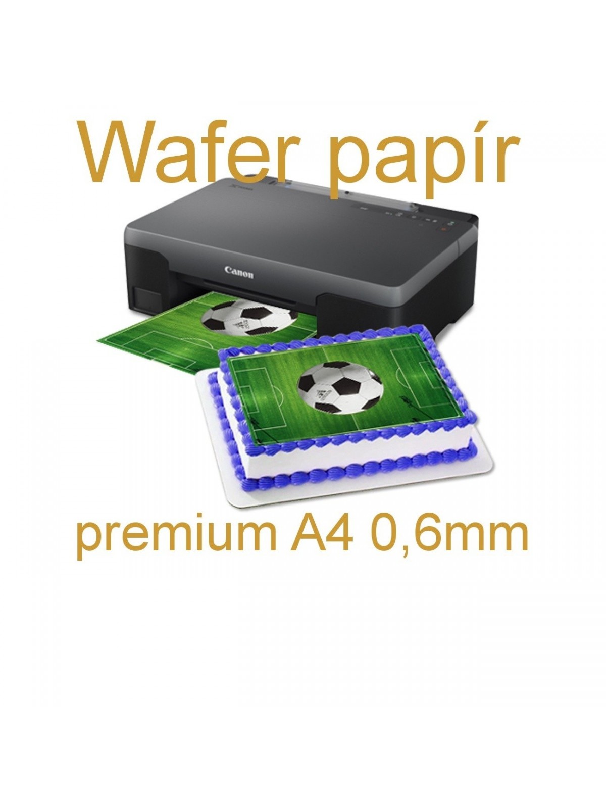 Papier na vafle premium A4 0,6mm