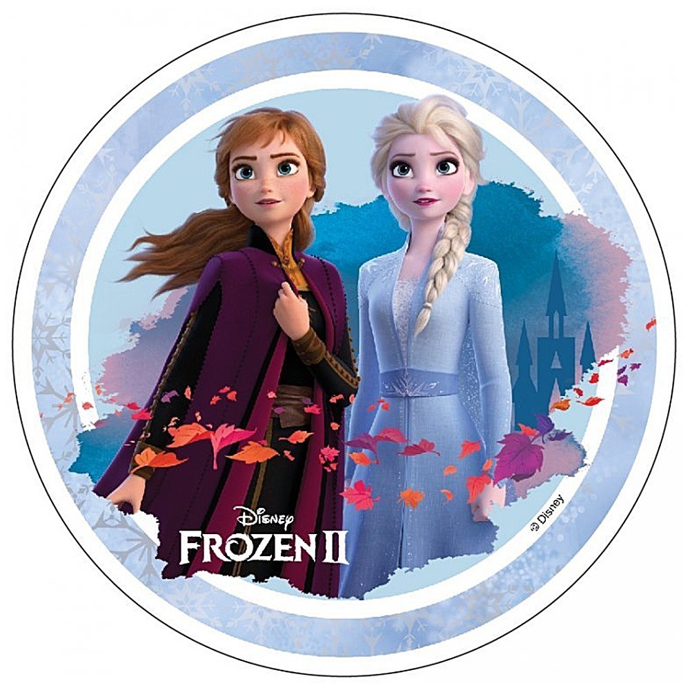 Disney jedlý papír  Frozen II. - motiv 3.