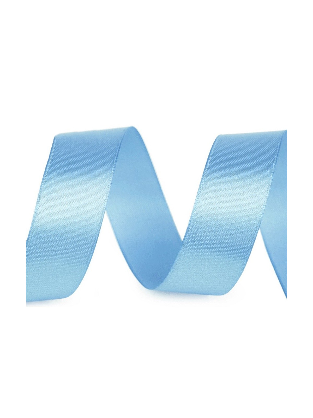 Satin ribbon - baby blue - 22.5m / 25mm