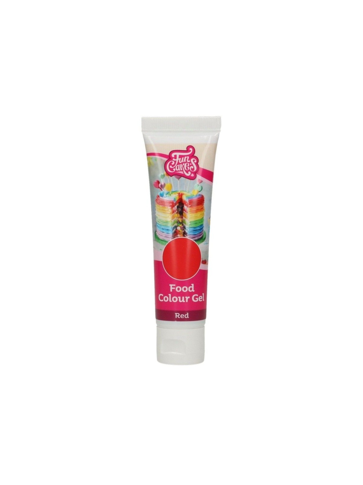 FunCakes - Gel Colour - Red - 30g