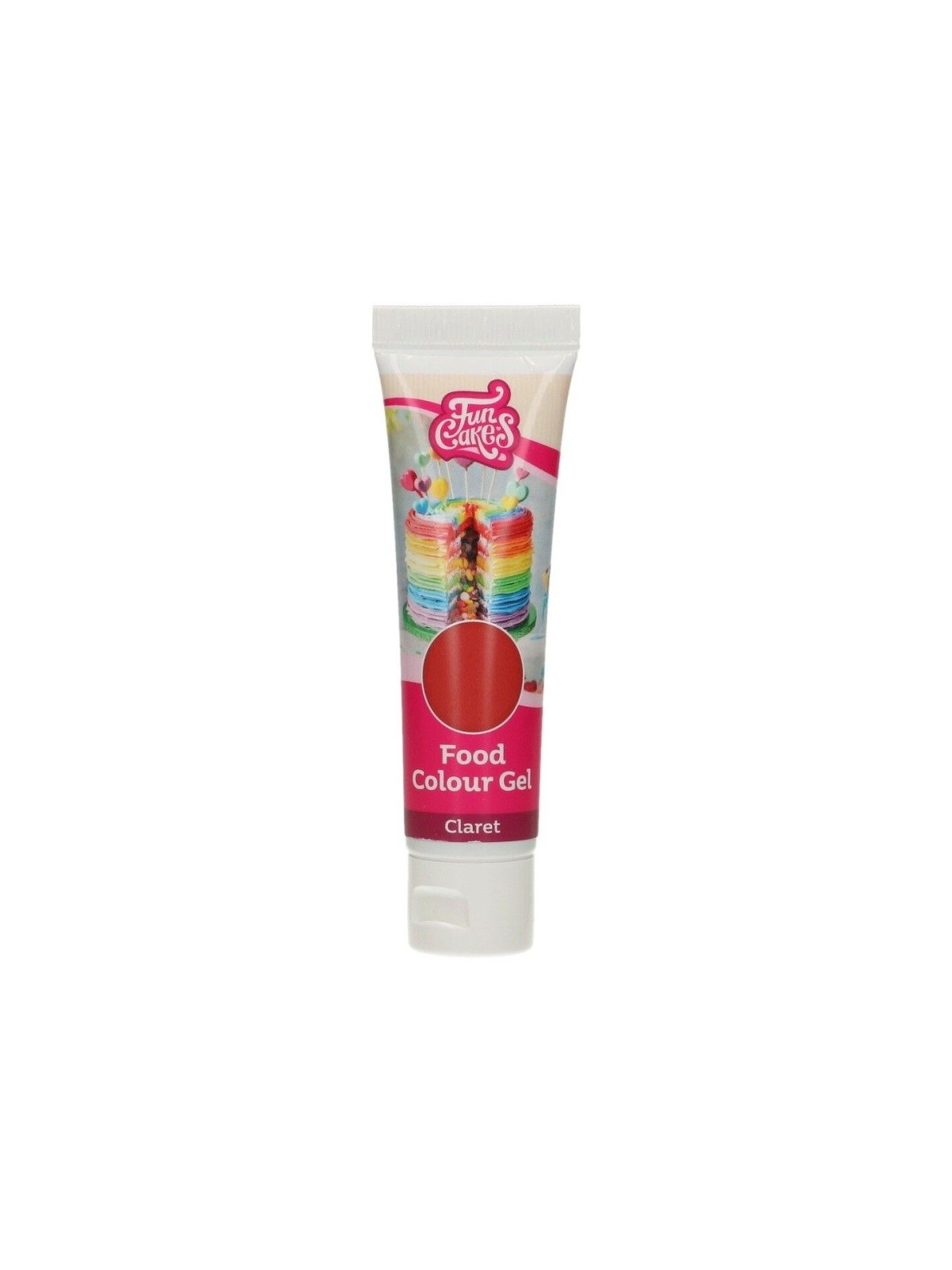 FunColours - kolor żelowy - bordowy - Bordo 30g