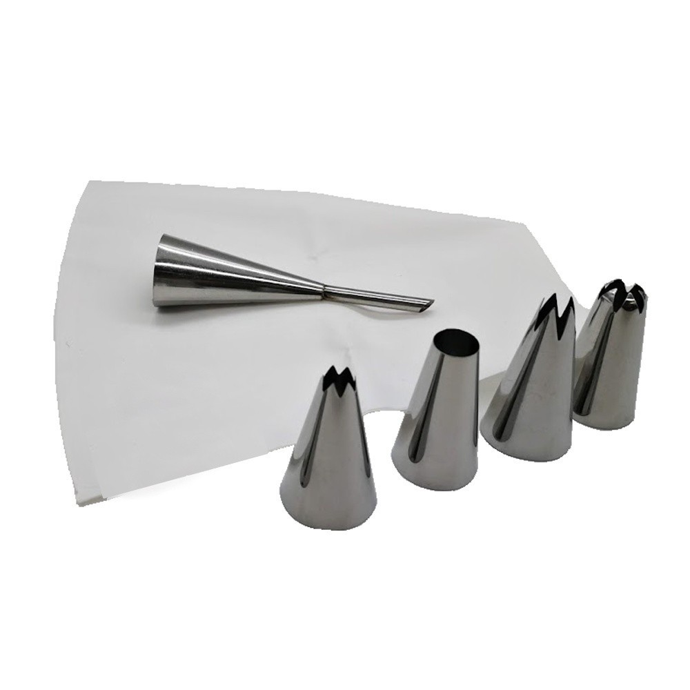 Set of tips with filling tip and bag of 6 pcs
