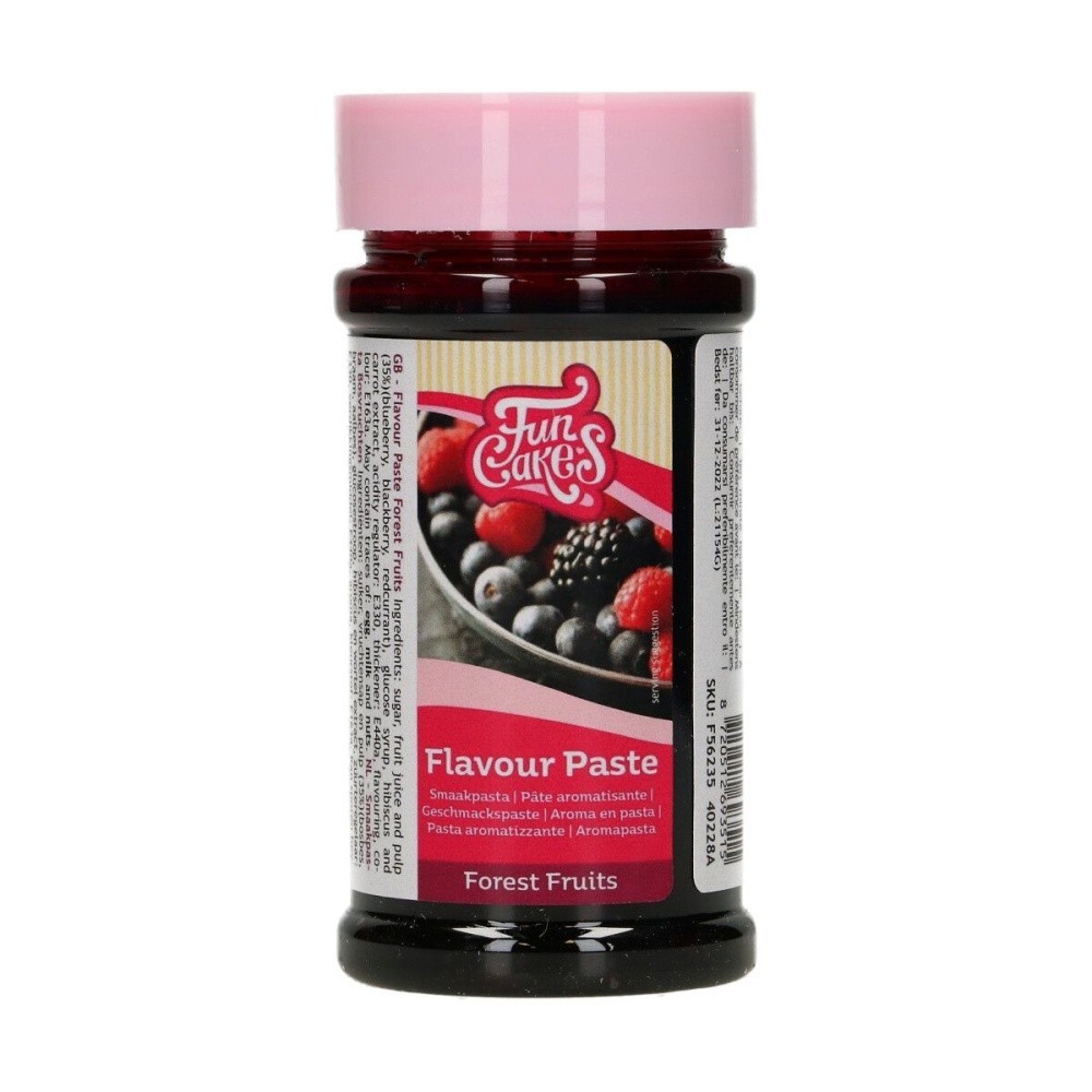 FunCakes Aroma pasta - lesné ovocie - lesné plody - 120g