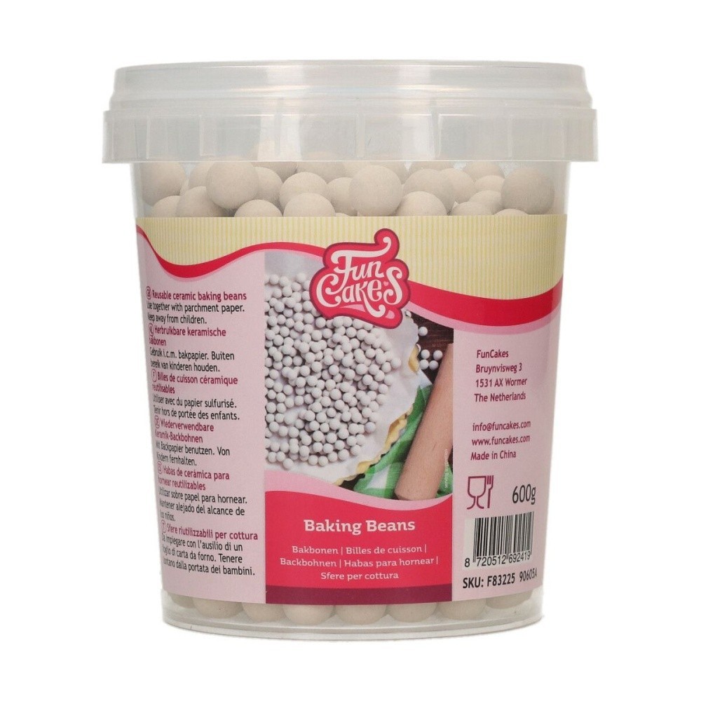 Funcakes ceramic baking beans - ceramiczna fasola 600g