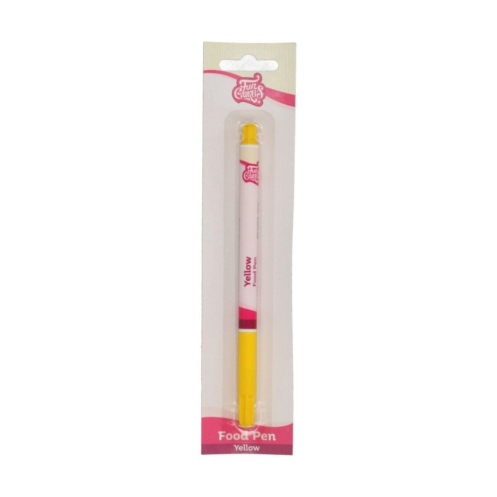 FunColours edible brush food Pen -Yellow  (1,3g)
