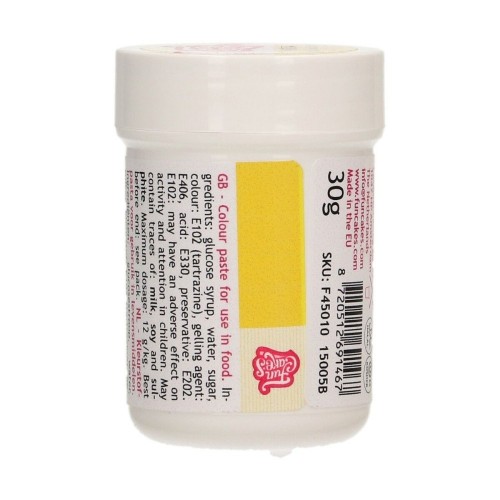 FunColours yellow - gel color - yellow - pot - 30g