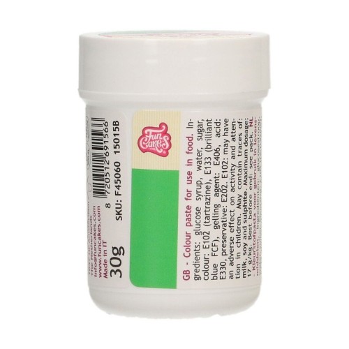 FunColours green - gel color - green - jar - 30g