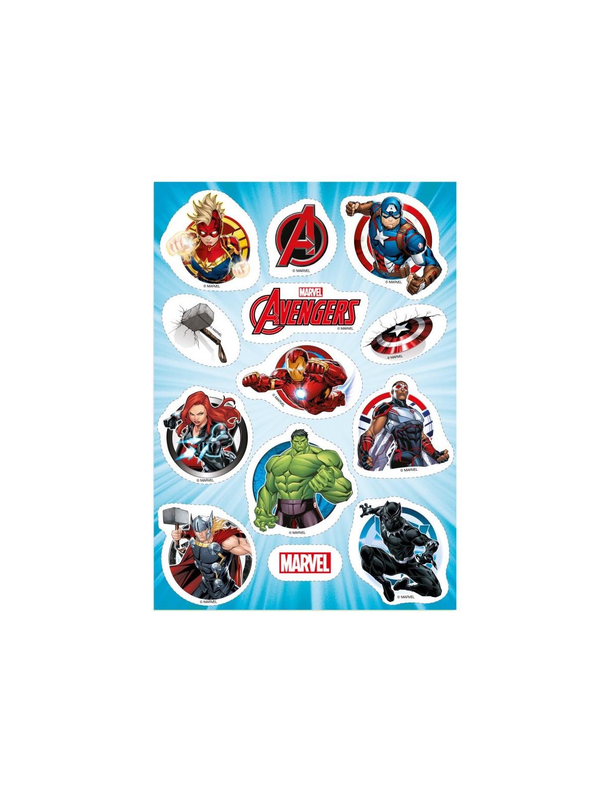 Dekora - Essbares Papier - mini - Avengers