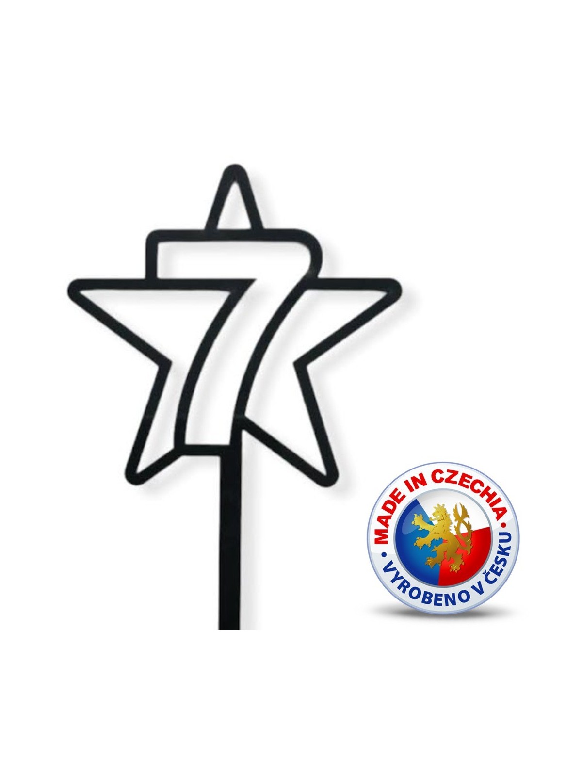 TOPPER DO CIASTA - Star nr 7