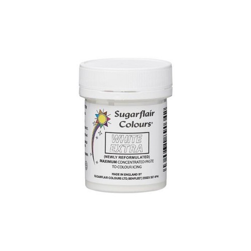 Sugarflair semi-liquid color - MAX extra white 42g