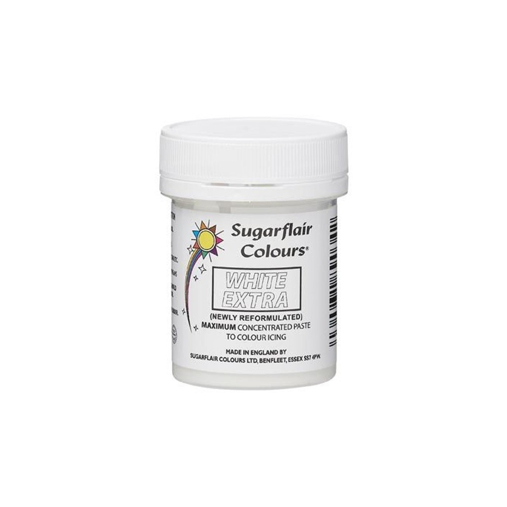 Sugarflair semi-liquid color - MAX extra white 42g