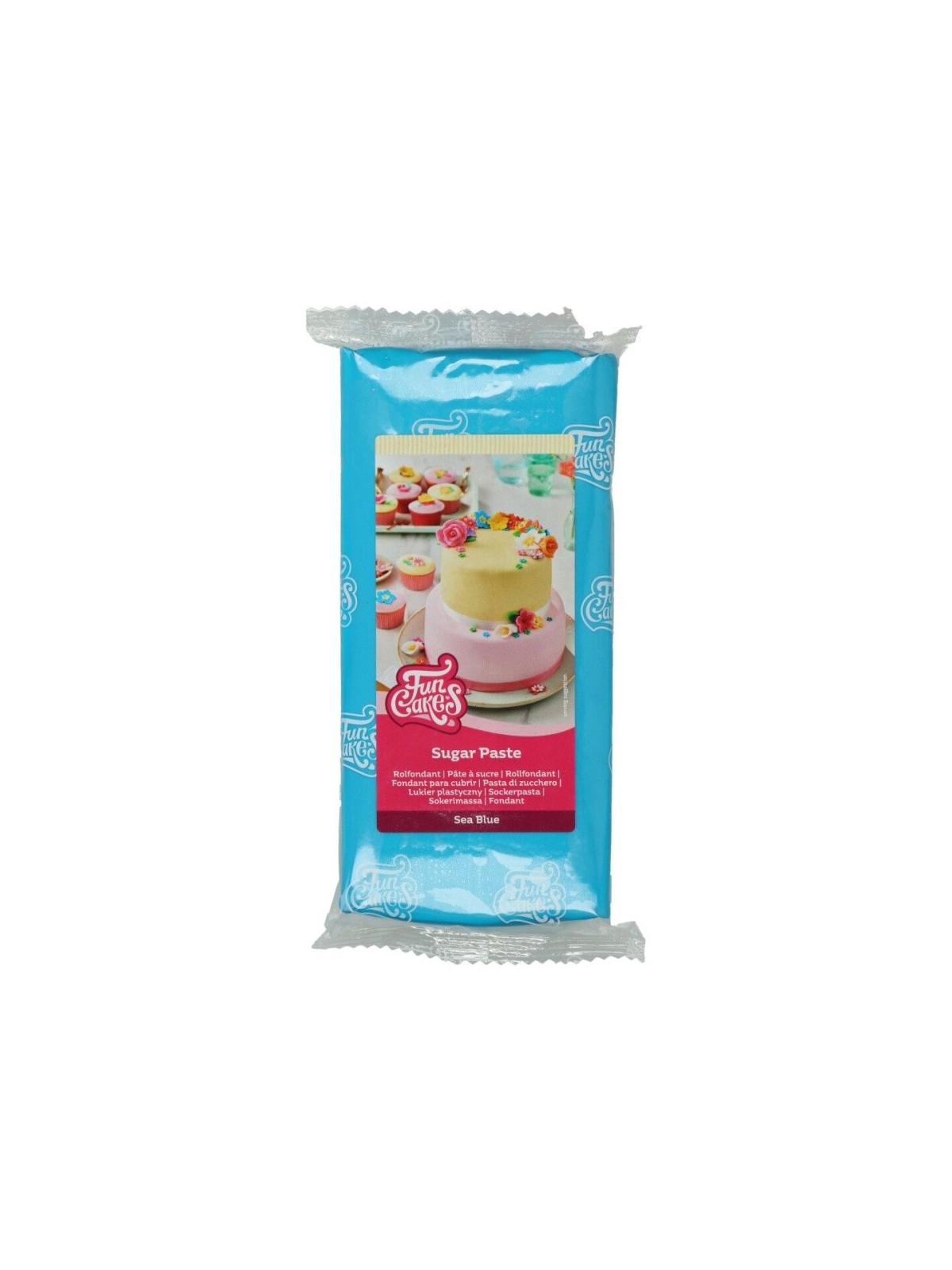 FunCakes nadziewka fondantowa Sea Blue - morski niebieski - 1kg