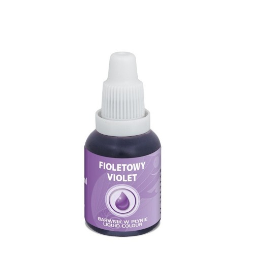 Airbrush farba tekutá Food Colours Violet (20 ml) fialová