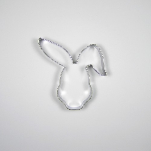 Stainless steel cookie cutter - hare head