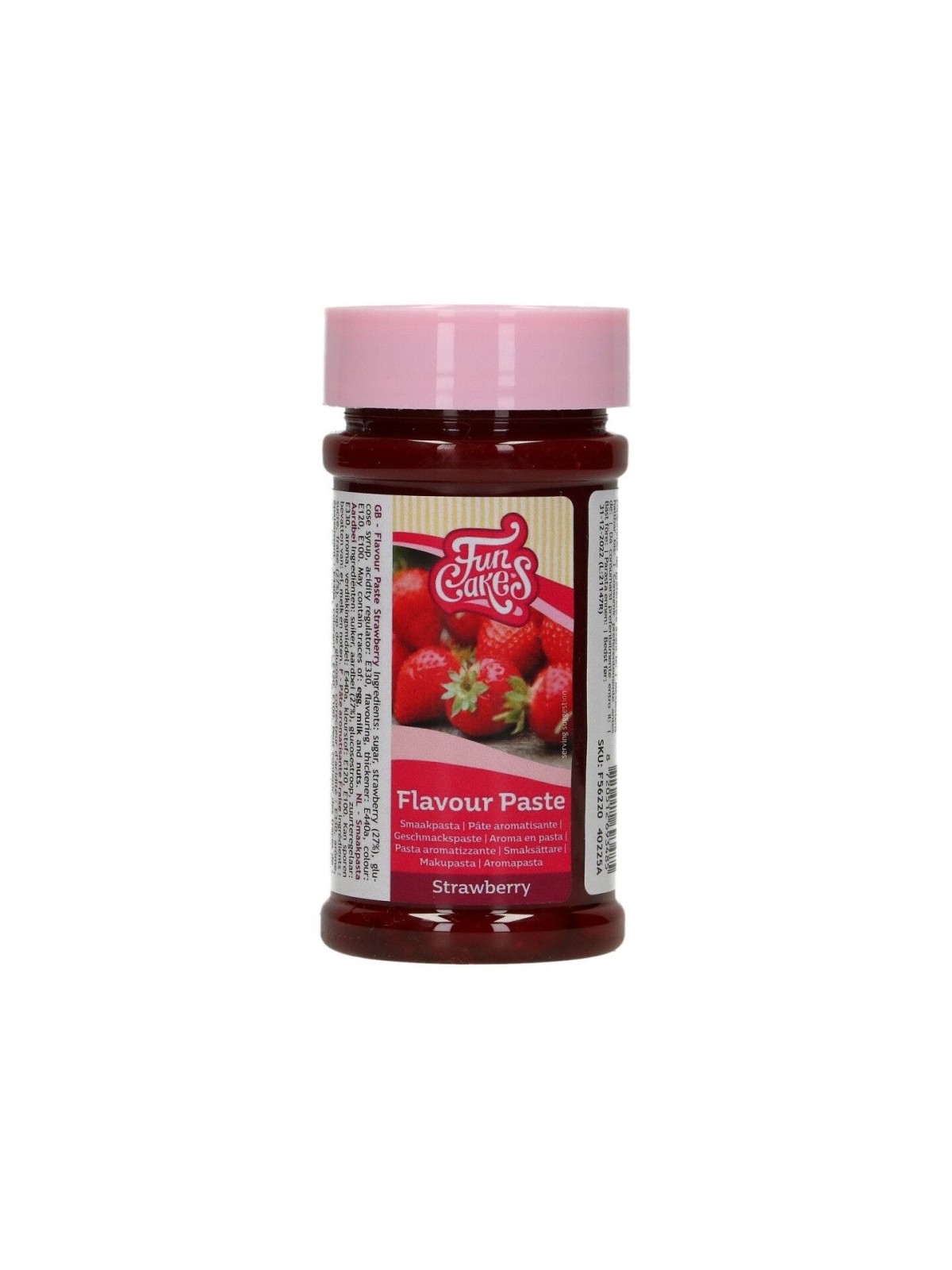 FunCakes Aroma Pasta - Strawberry - Truskawka 120g