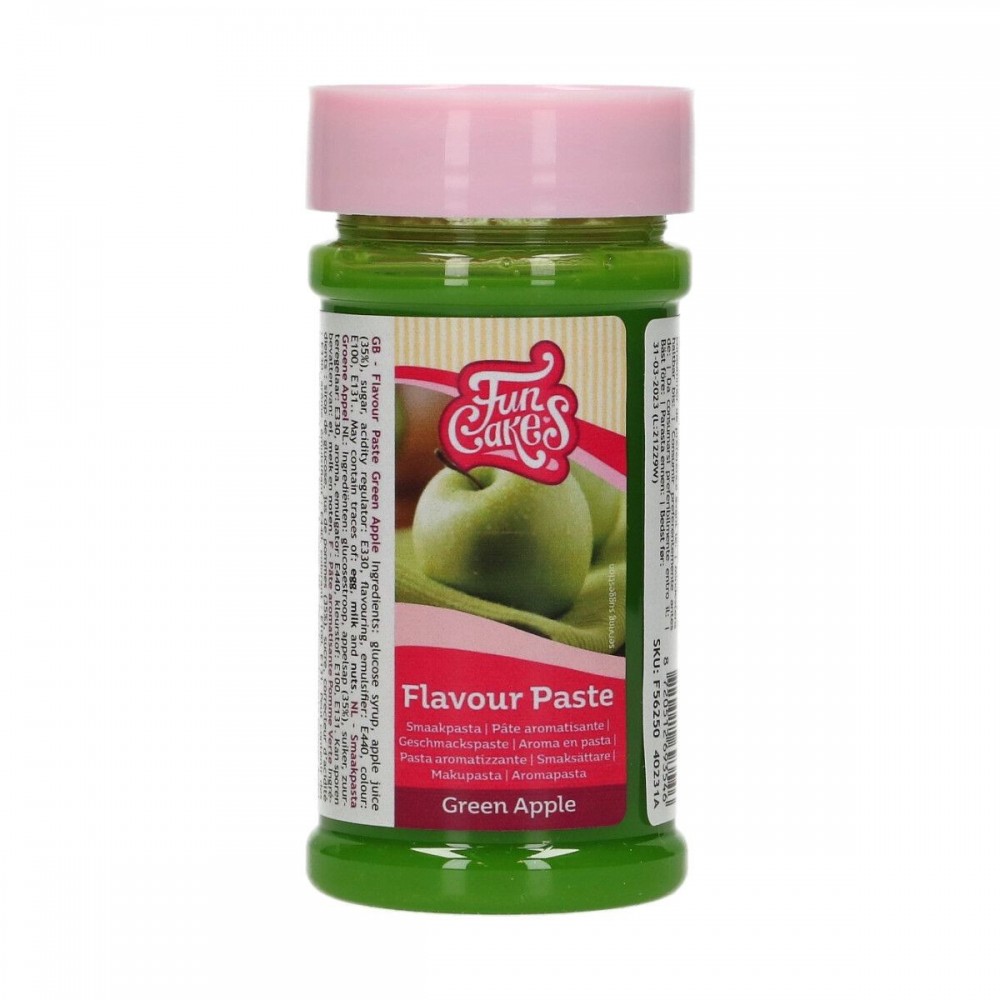 FunCakes Flavouring  - Flavour paste - green apple - 120g