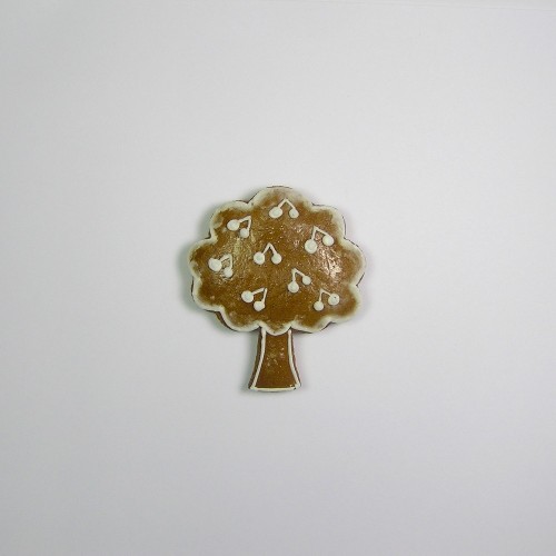 Stainless steel cookie cutter - deciduous tree