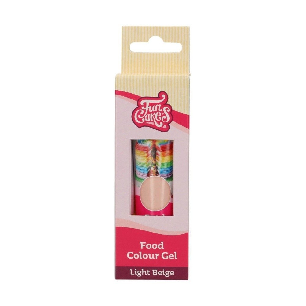 FunCakes - Gel Colour - Flesh - Light Beige - 30g