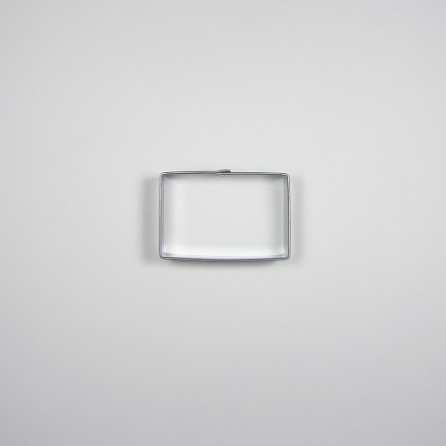 Stainless steel cutter - Rectangle 4,8 x 3,1cm