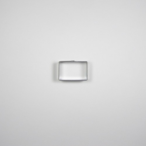 Stainless Steel Cookie Cutter - Rectangle 3.2 x 2.1cm