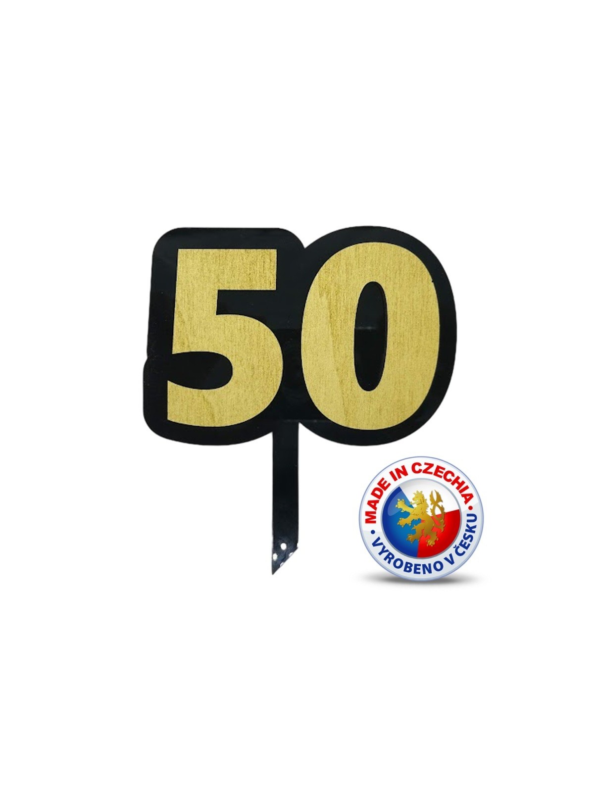 3D Cake topper - Jubilee 50