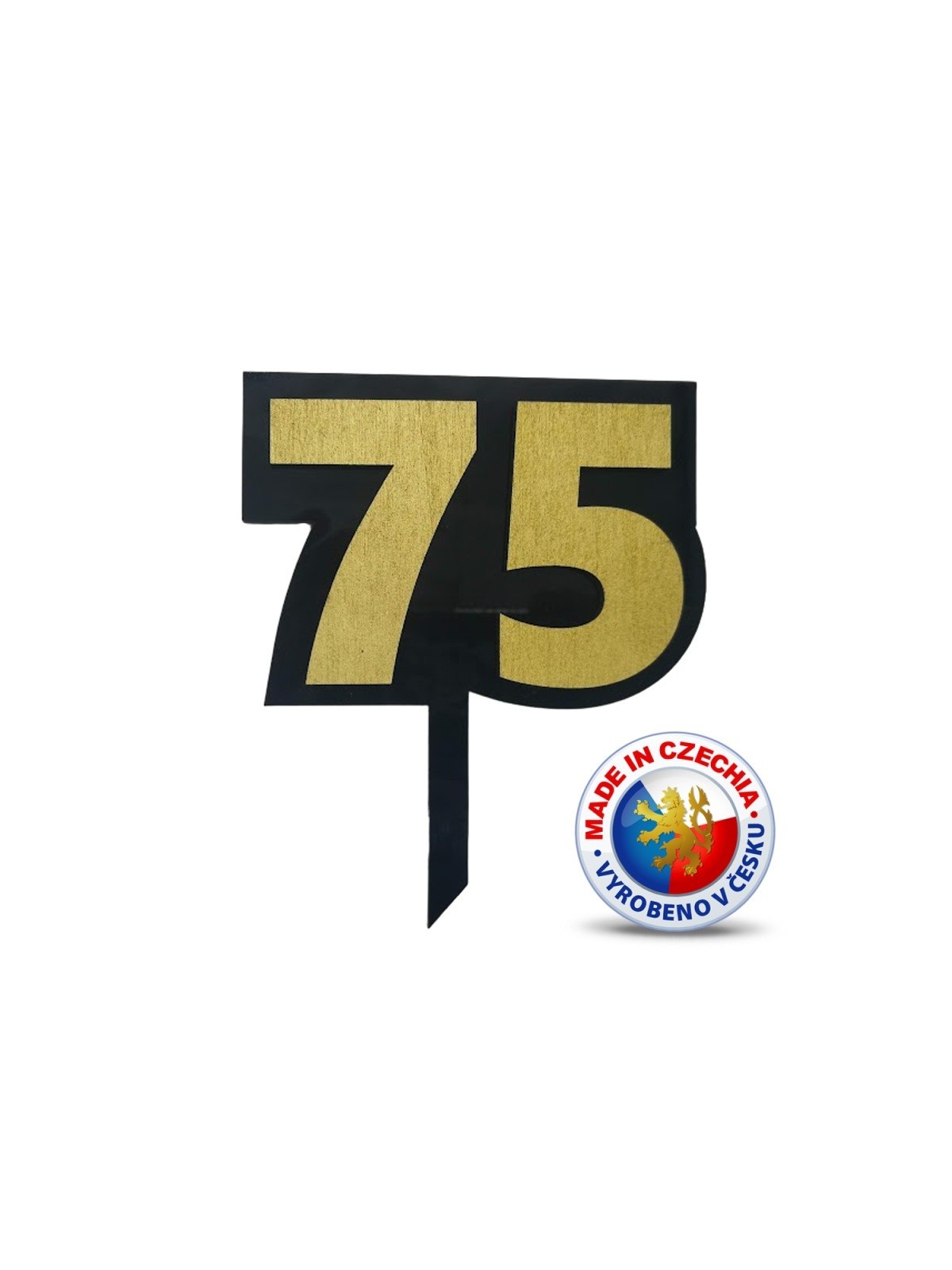 Topper 3D - Jubileusz 75