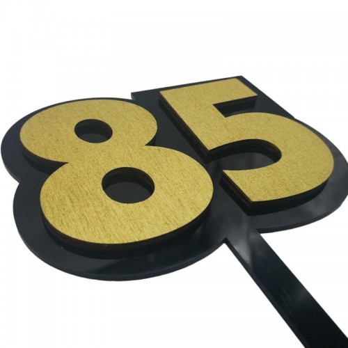 3D Cake topper - Jubilee 85