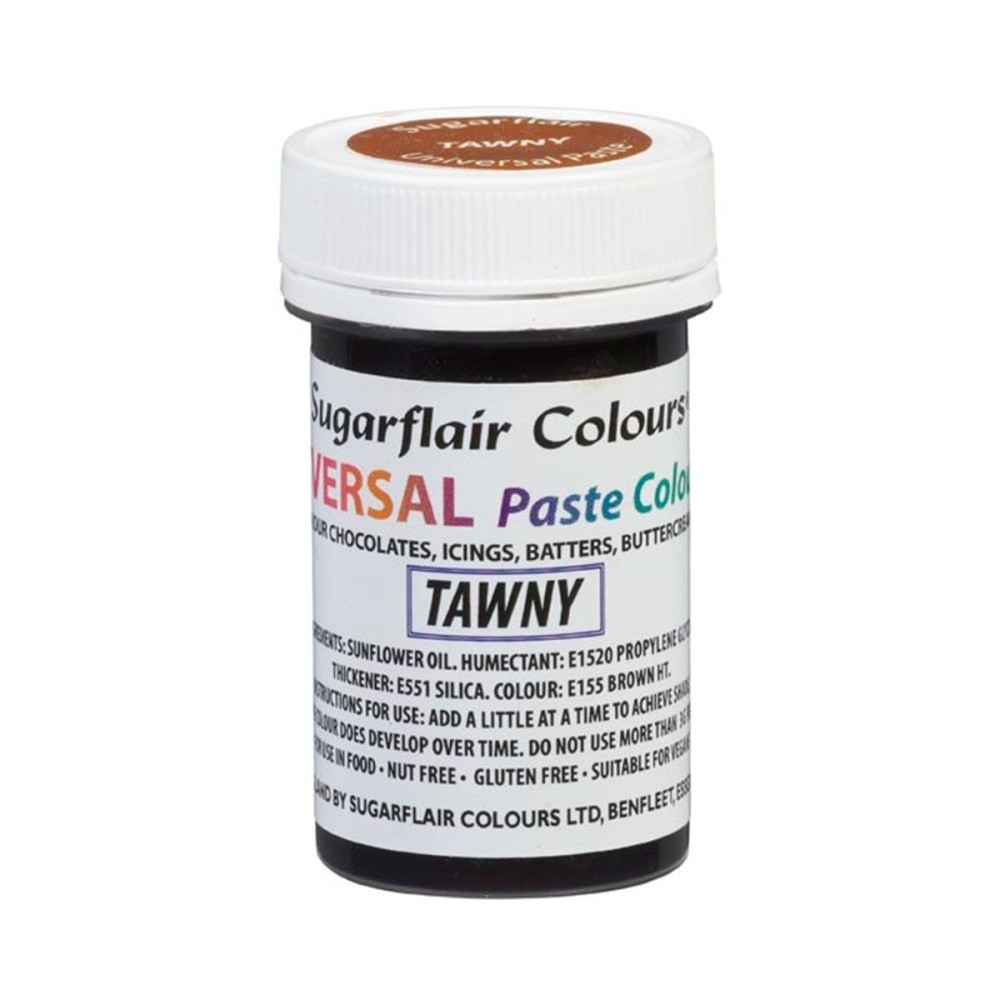 Sugarflair Universal gel color - Tawny- 22g