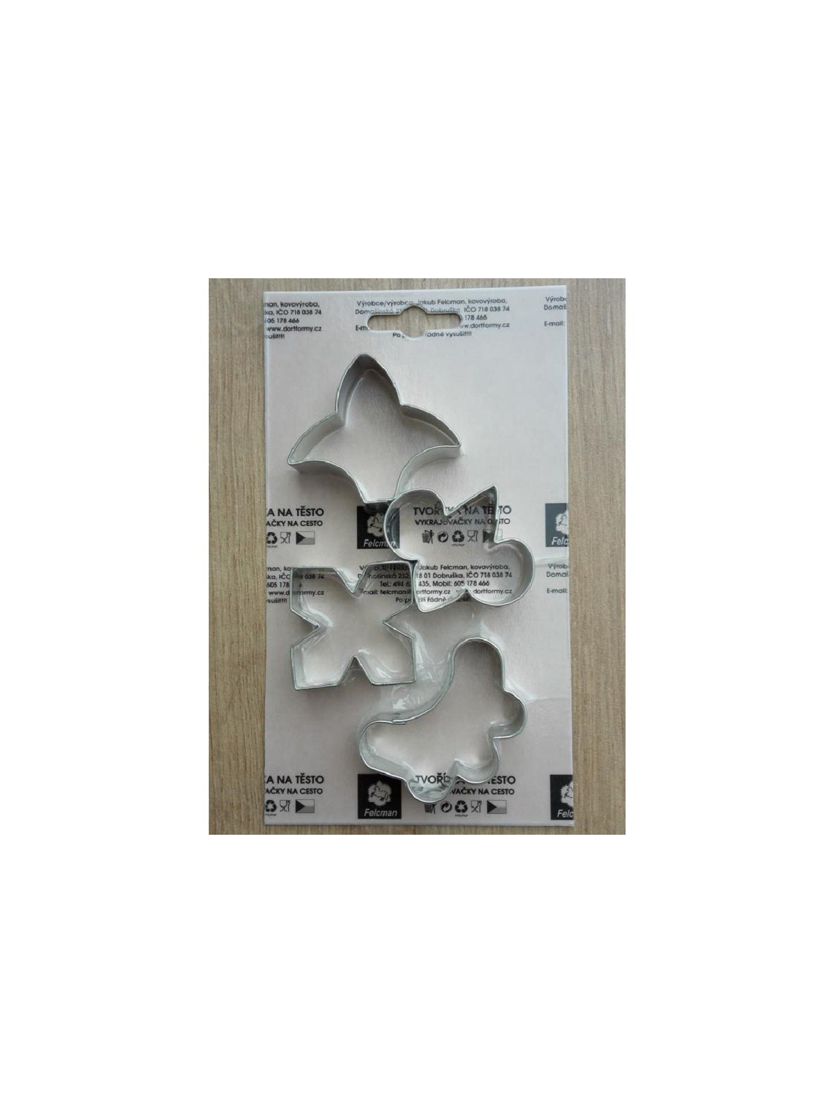 Set of cookie cutters - Lilies